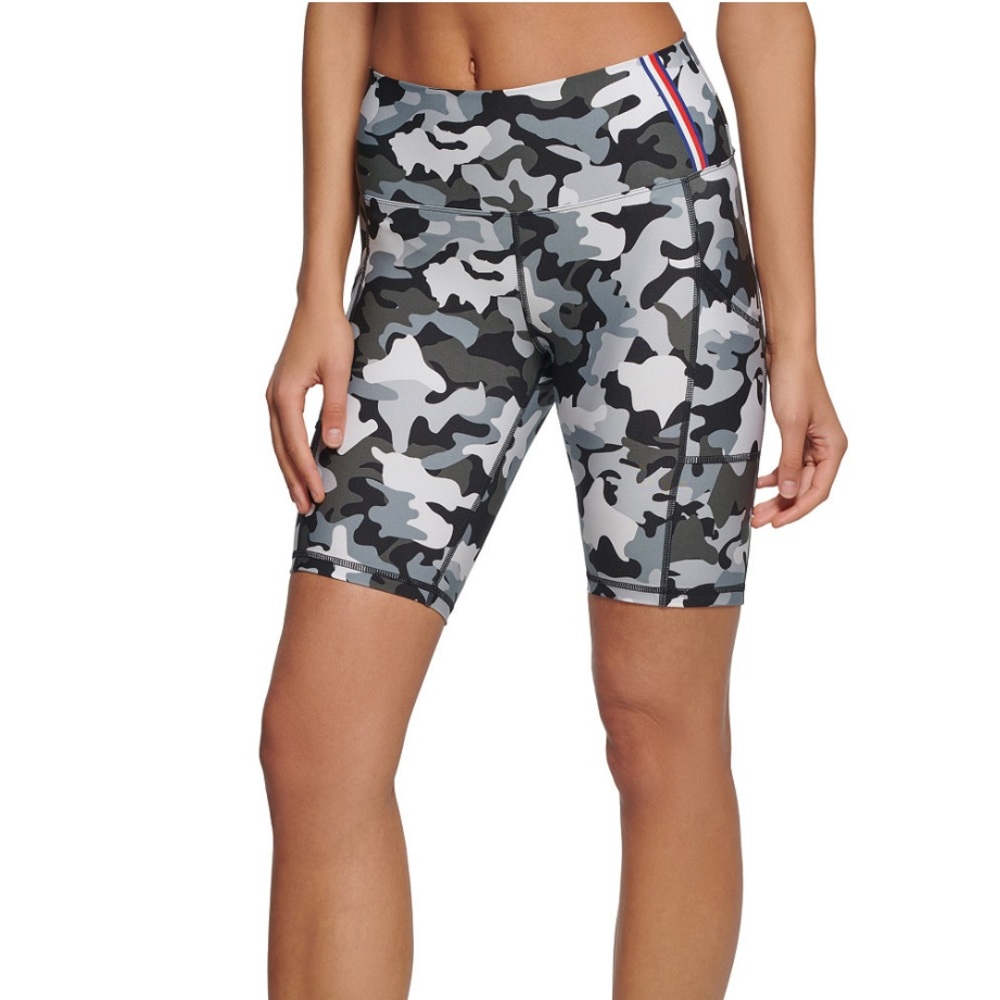 Tommy Hilfiger Women's Camo Bike Shorts